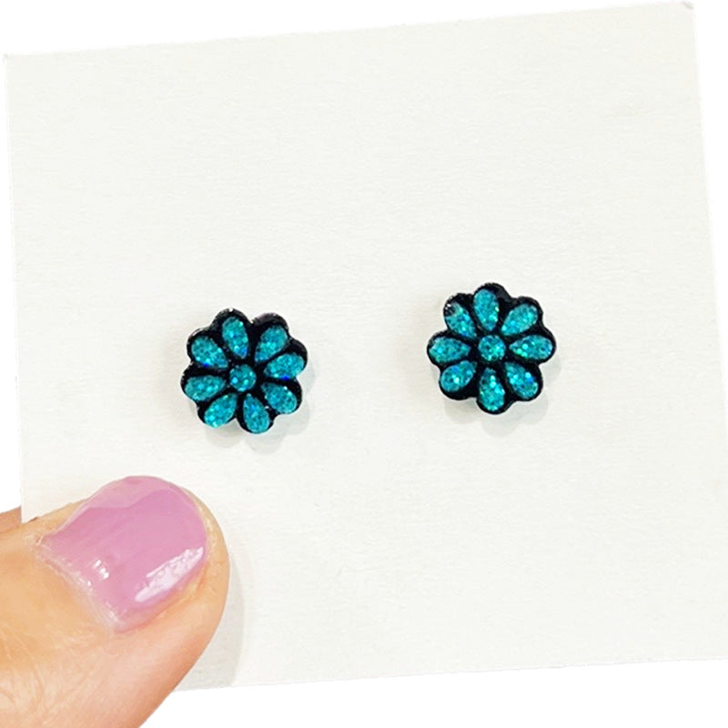 Wholesale Western cowboy exquisite small earrings